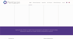 Desktop Screenshot of pentacon.nl