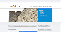 Desktop Screenshot of pentacon.se